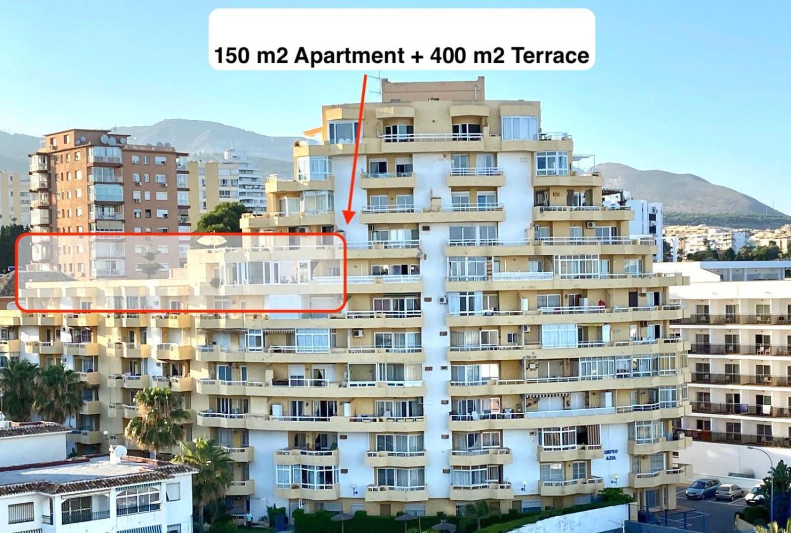 550 M2 Luxury Penthouse - Jacuzzi, Golf & Beach Benalmadena Ngoại thất bức ảnh